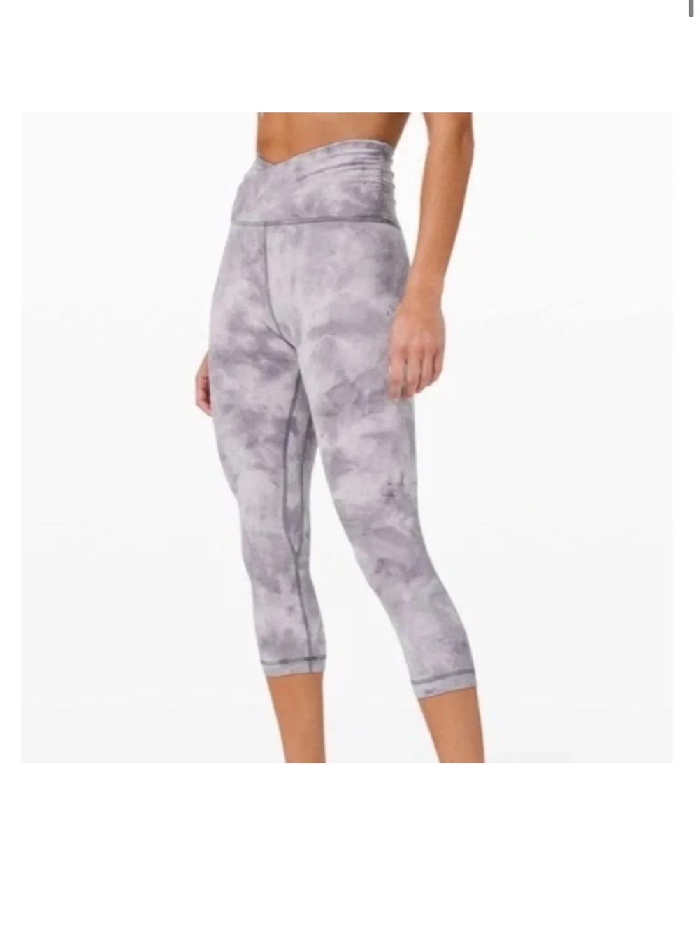 Lululemon Diamond Grey Tie Dye size 4